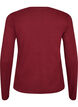L&aring;ng&auml;rmad bas-T-shirt med rund hals, R&ouml;d, Packshot image number 1