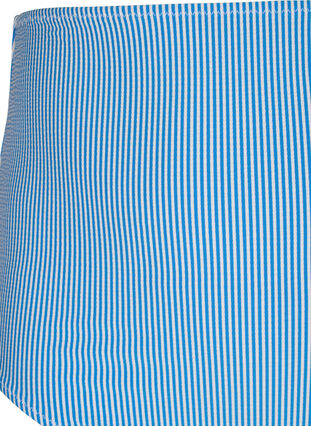 Randig bikinitrosa med extra hög midja, BlueWhite Stripe AOP, Packshot image number 2