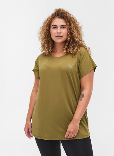 T-shirt, Olive Drab, Model image number 0