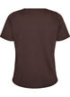 T-shirt med tryck, Brun, Packshot image number 1