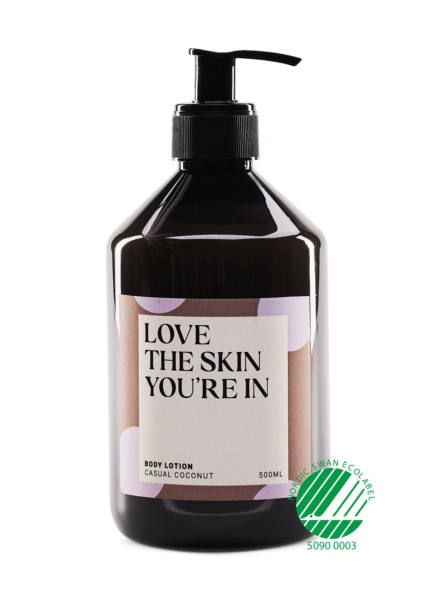 Zizzi Svanenm&auml;rkt Kroppslotion - Nordic Spa 500 ml, Casual Coconut Dots, Packshot image number 0