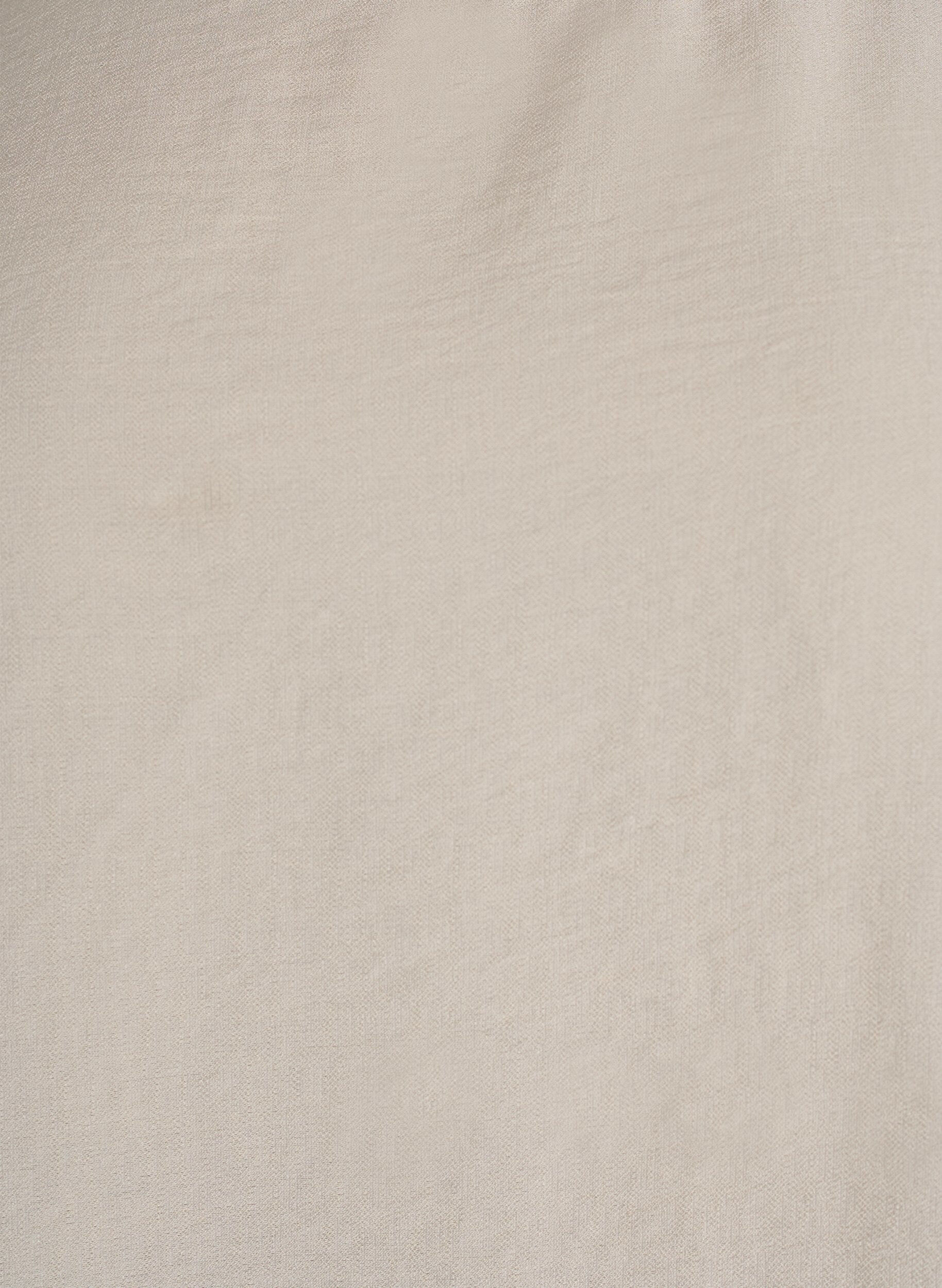 Zizzi Viskosblus med halvkorta &auml;rmar, Beige, Packshot image number 2