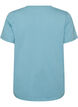 T-shirt i bomull med tryck, Bl&aring;, Packshot image number 1