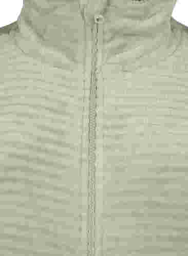 Morgonrock med fickor och dragkedja, Seagrass , Packshot image number 2