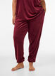 L&ouml;sa byxor i velour, R&ouml;d, Model image number 0
