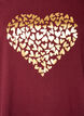 T-shirt med tryck, R&ouml;d, Packshot image number 2