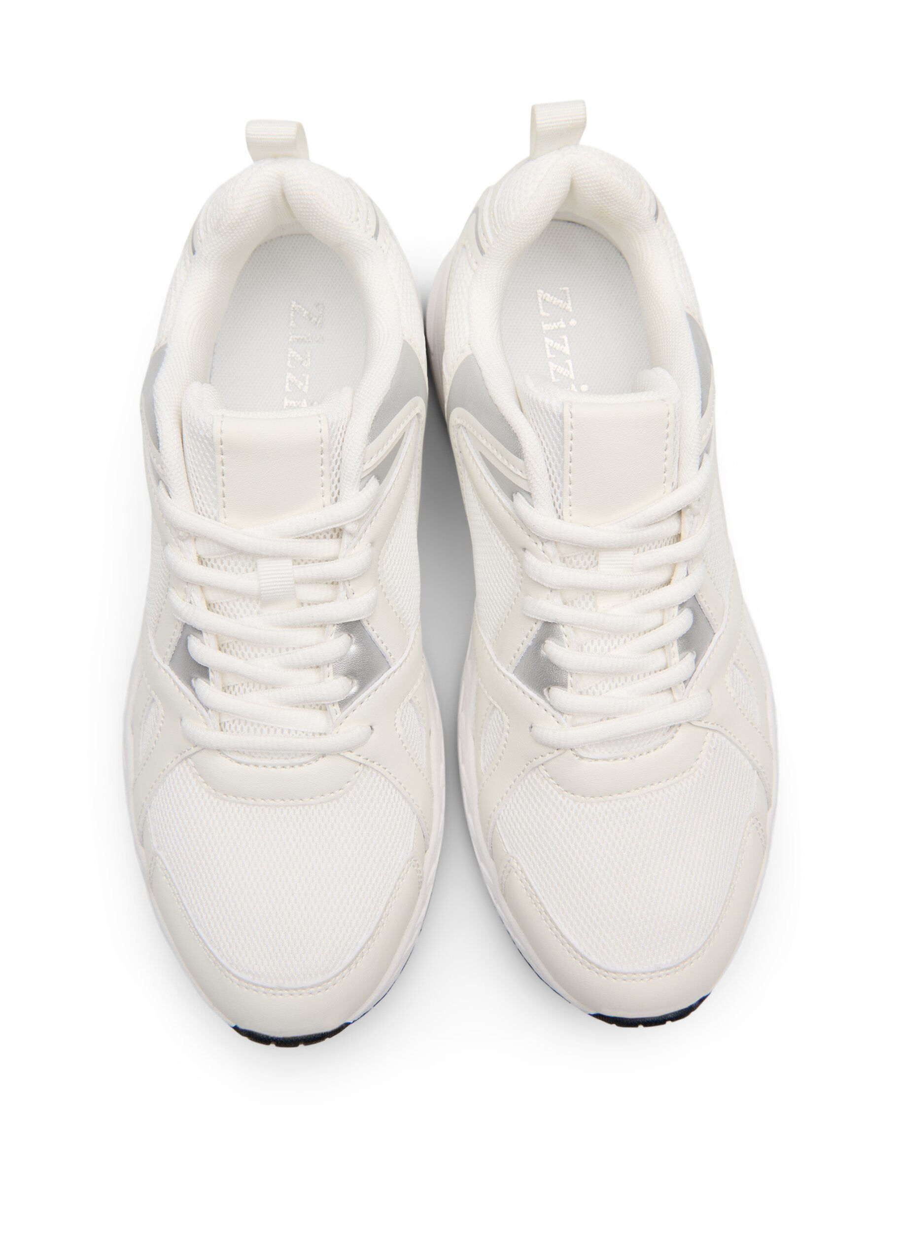 Zizzi Wide fit - Sportiga sneakers, Vit, Packshot image number 2