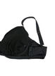 Bikini-bh med bygel och drapering, Svart, Packshot image number 3