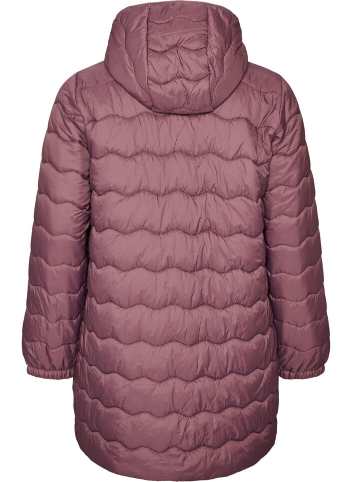 Quiltad jacka, Rosa, Packshot image number 1