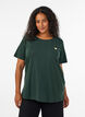 T-shirt med tryck, Gr&ouml;n, Model image number 0