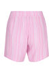 Randiga shorts i linne- och viskosblandning, Rosa, Packshot image number 1