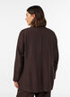 Kavaj med fickor och slitsar, Brun, Model image number 2