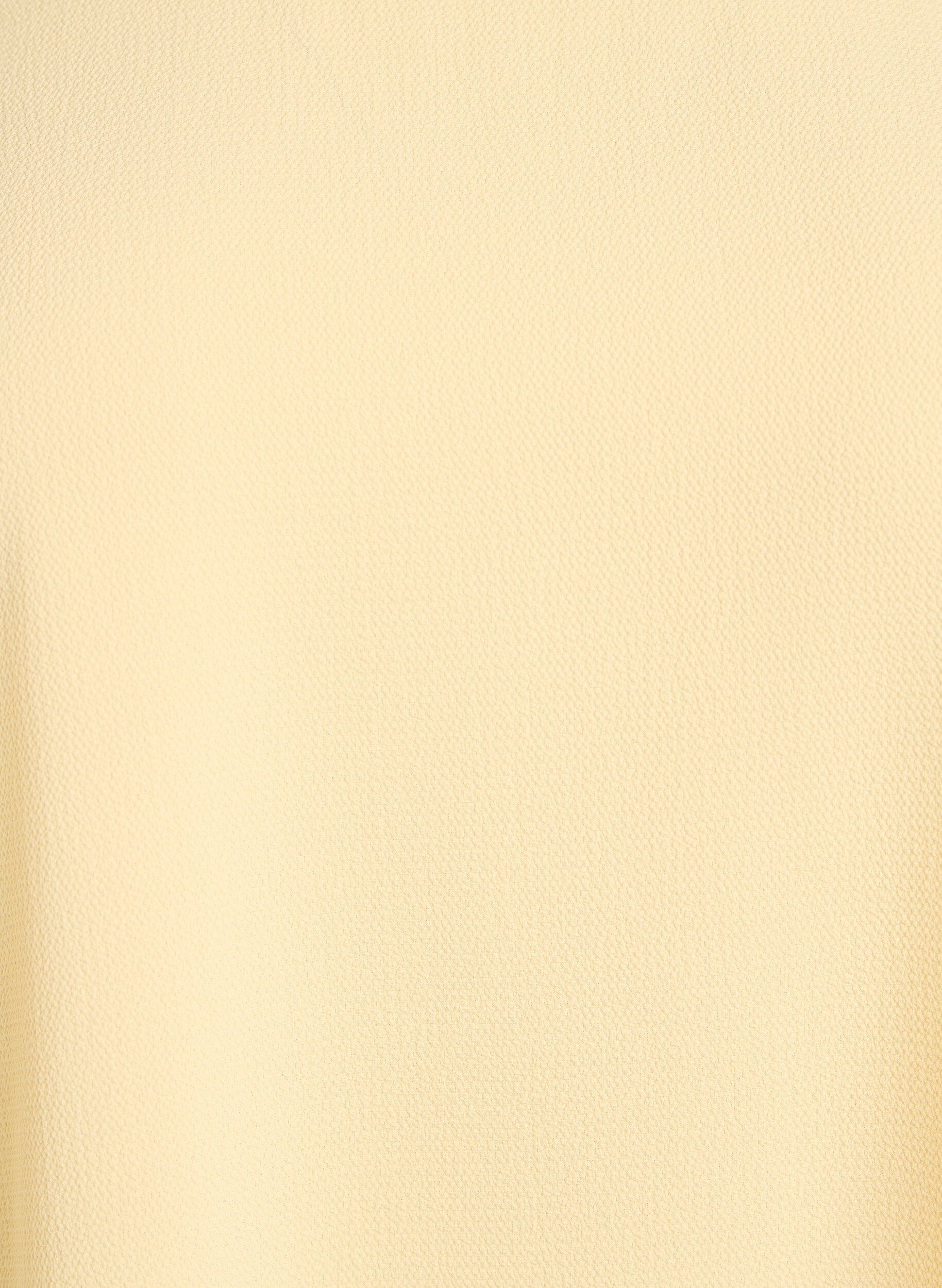 ZizziBlus med korta &auml;rmar och rund halsringning, Gul, Packshot image number 2