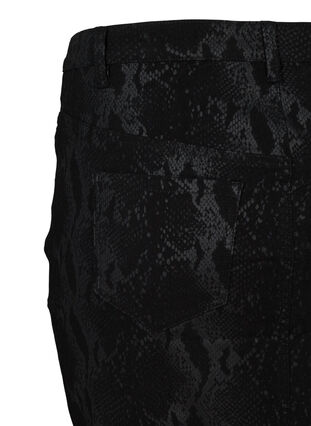 Tight kjol med mönster, Black Snake, Packshot image number 2