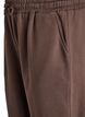 Sweatpants med h&ouml;g midja och fickor, Brun, Packshot image number 2