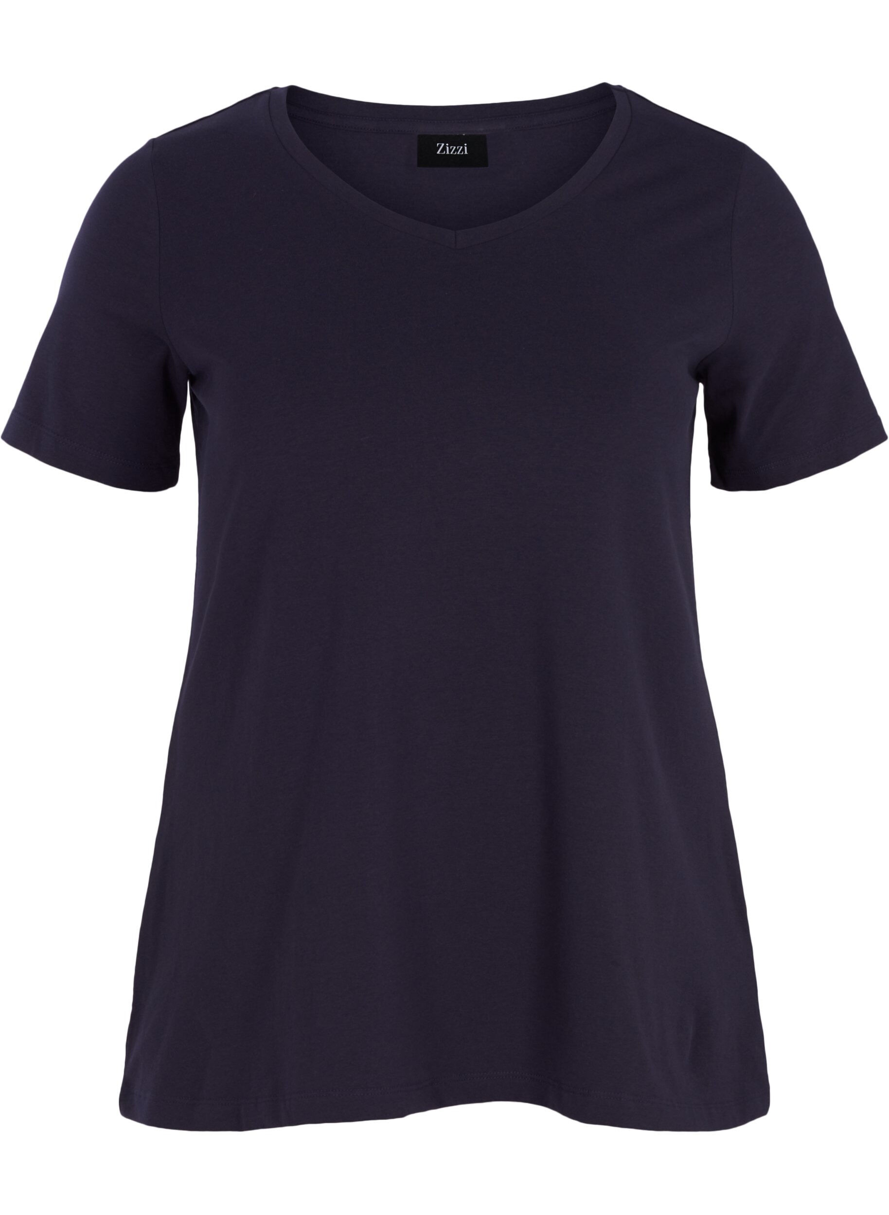 Enf&auml;rgad t-shirt i bomull