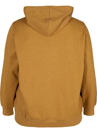 Sweatshirt med huva och tryck, Rubber Mel, Packshot image number 1