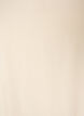 Blus i viskos med v-ringning och rundad nederkant, Beige, Packshot image number 2