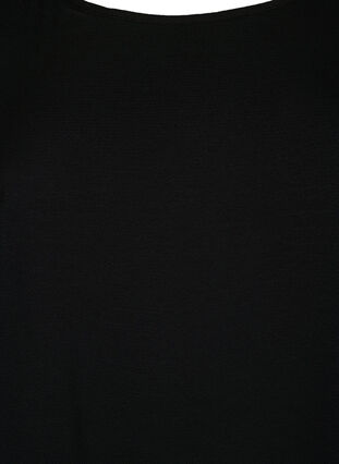 Klänning med korta ärmar, Black, Packshot image number 2
