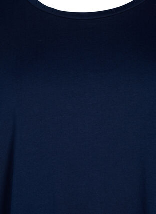 2-pack kortärmade t-shirtar, Black / Navy Blazer, Packshot image number 3