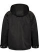 Vadderad parkas med avtagbar huva, Svart, Packshot image number 1