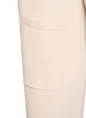 L&aring;ng, &ouml;ppen kofta med fickor, Beige, Packshot image number 3