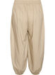 Ballongbyxor med fickor och res&aring;r i midjan, Beige, Packshot image number 1