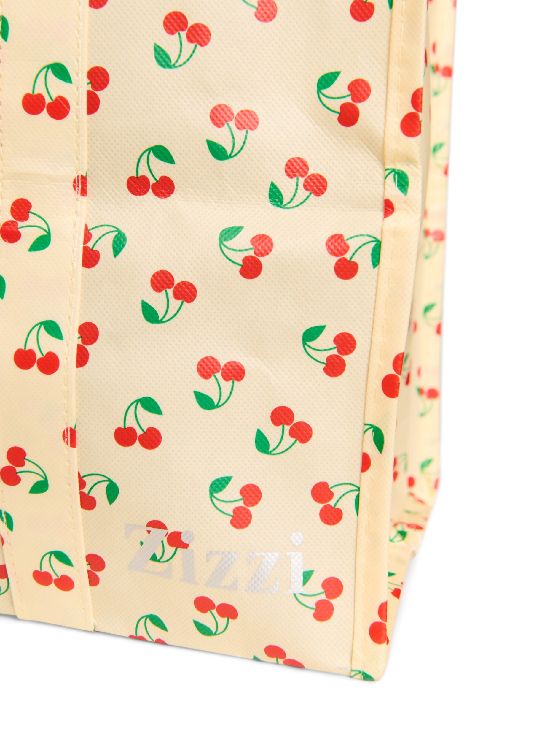 Zizzi Shoppingv&auml;ska med dragkedja, Gul, Packshot image number 2