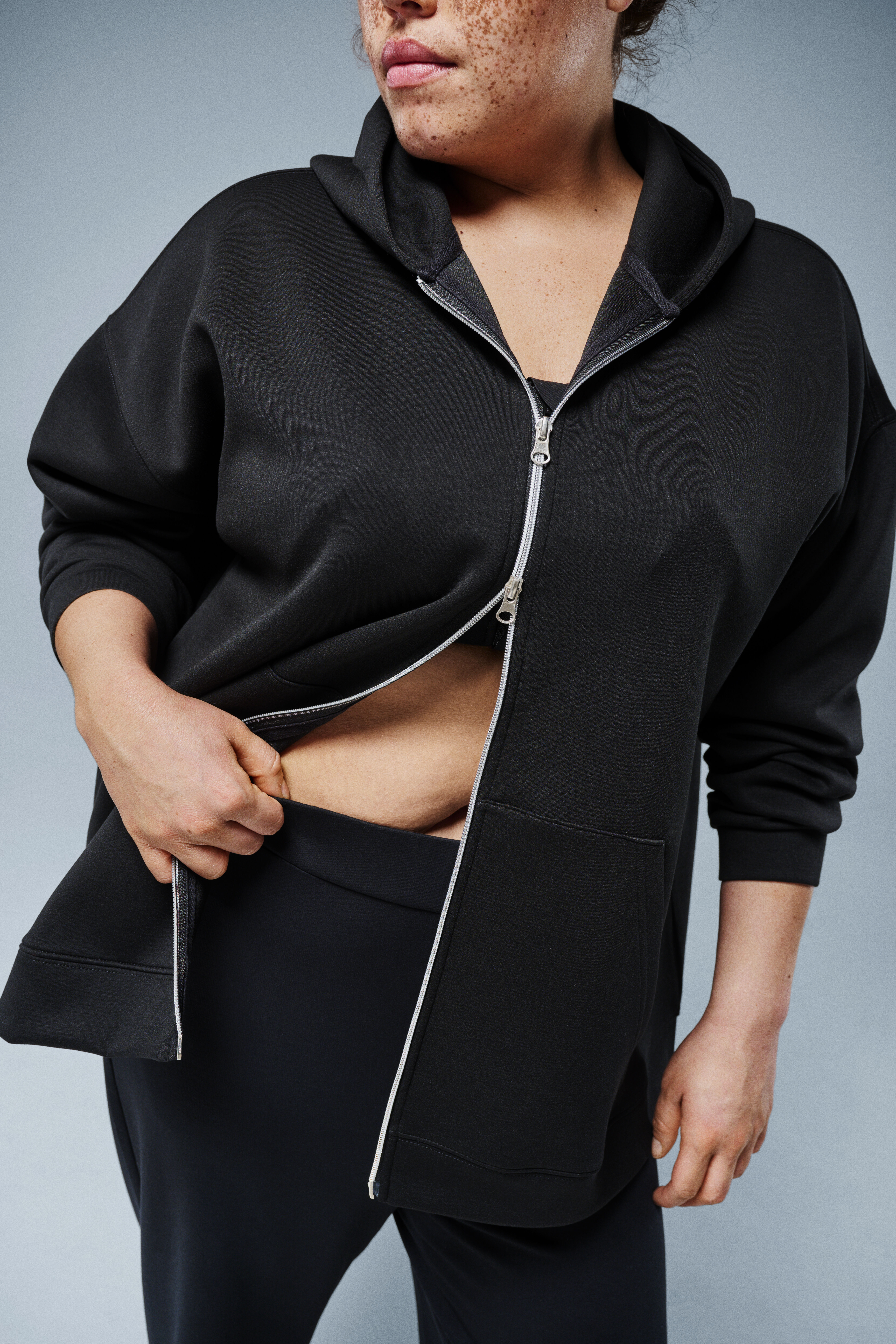 Zizzi Svart huvtr&ouml;ja, , Model