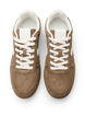 Sneakers i mockaimitation, Brun, Packshot image number 2