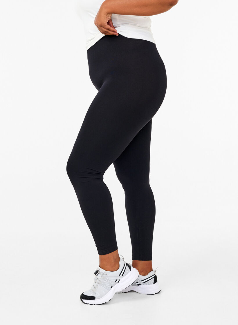 Seamless basleggings, Svart, Model image number 0