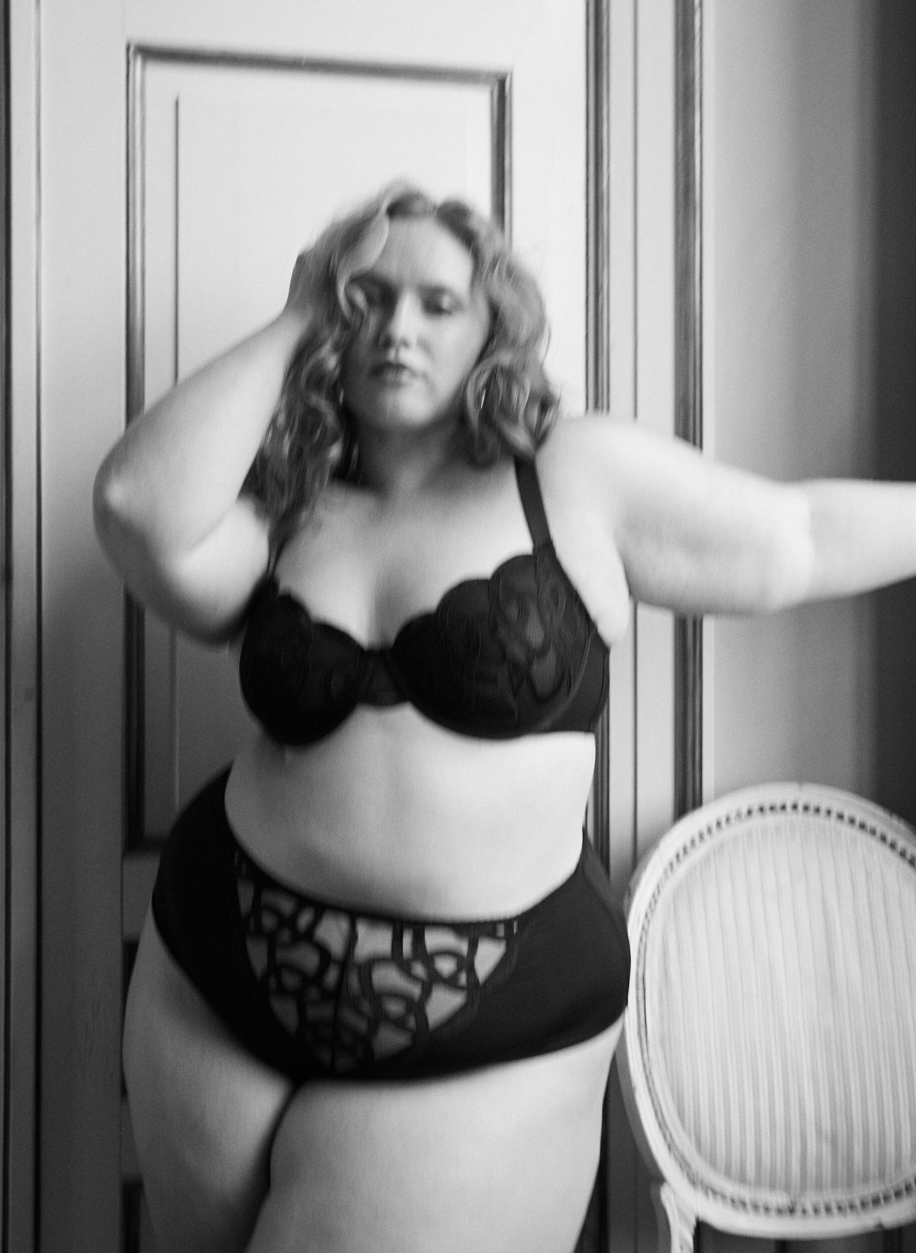 Zizzi Trosor i microfiber med spetsdetaljer, Black, Image image number 0