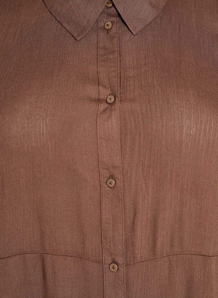 Midikl&auml;nning i skjortmodell med korta &auml;rmar, Gr&ouml;n, Packshot image number 2