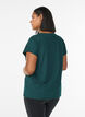 Enf&auml;rgad tr&auml;nings-T-shirt, Gr&ouml;n, Model image number 2