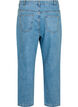 Klippta Mille jeans med hög midja, Light blue denim, Packshot image number 1