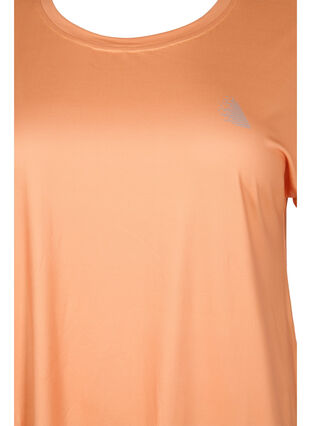 Kortärmad t-shirt för träning, Apricot Nectar, Packshot image number 2