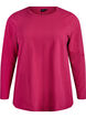 Baskopp i jersey med l&aring;nga &auml;rmar, Rosa, Packshot image number 0