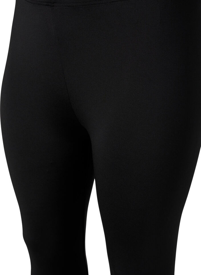 2-pack 3/4 leggings, Black / LEO AOP, Packshot image number 2