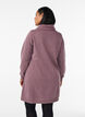 Kort sweatshirtkl&auml;nning med h&ouml;g krage och fickor, R&ouml;d, Model image number 2