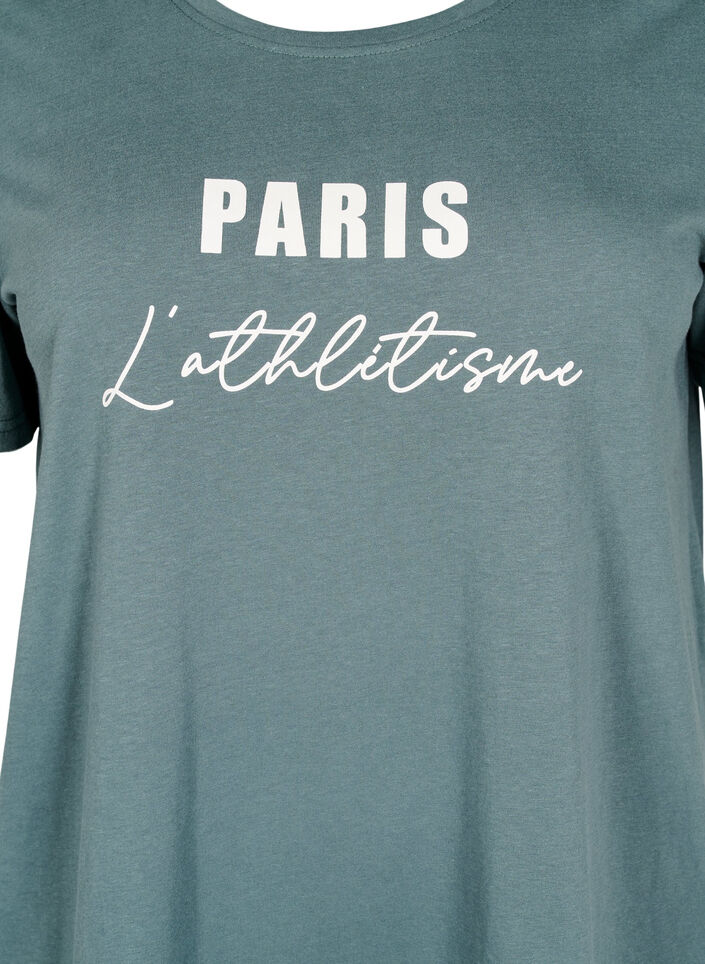 FLASH - T-shirt med tryck, Grön, Packshot image number 2