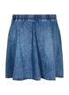 Kort jeanskjol, Bl&aring;, Packshot image number 1