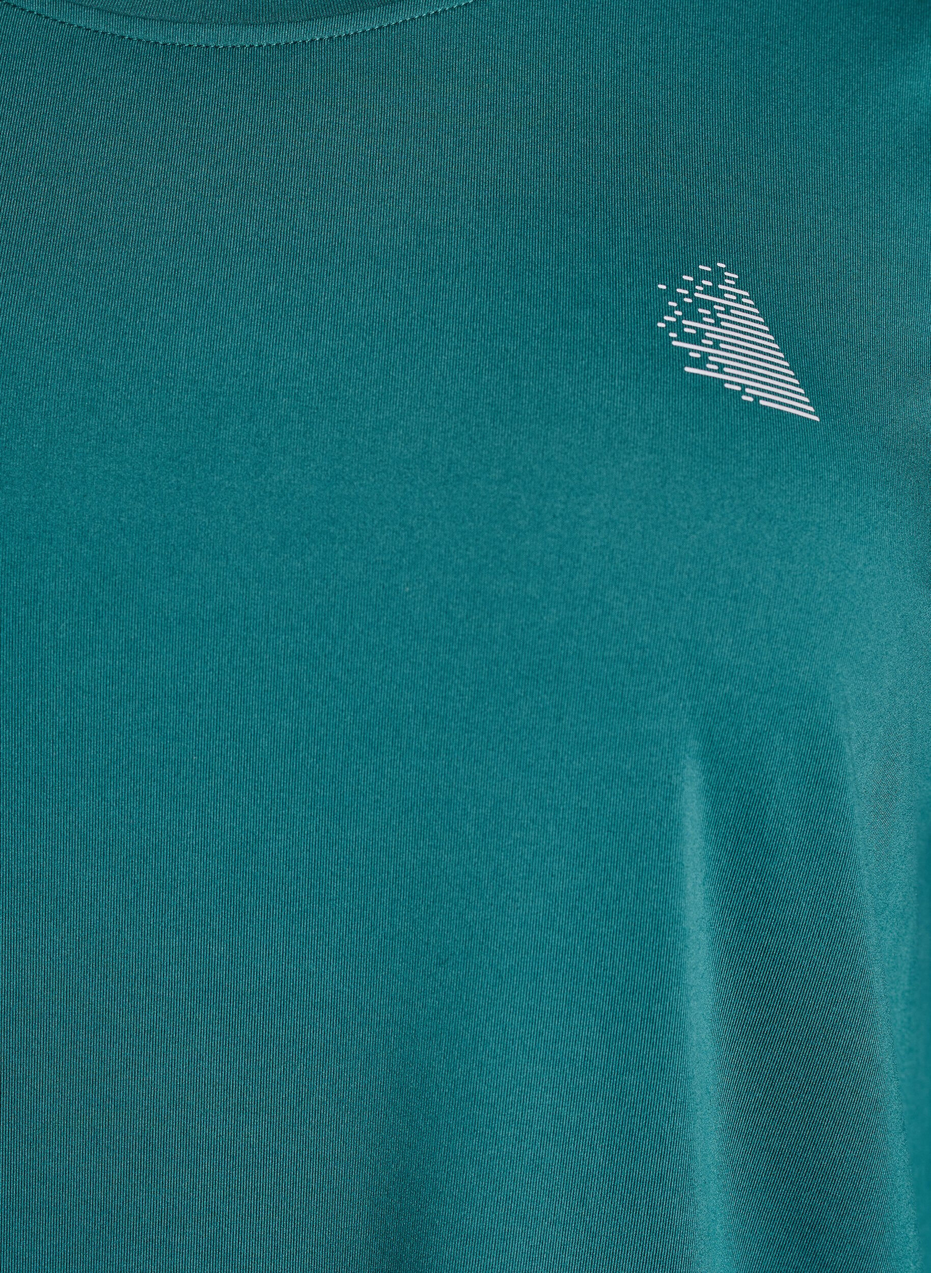 ZizziTr&auml;ningsblus med trekvarts&auml;rm, Gr&ouml;n, Packshot image number 2