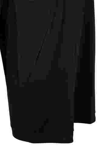 V-ringad sweatshirtklänning, Black, Packshot image number 3