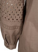 Långärmad blus med dekorativa detaljer, Caribou, Packshot image number 3