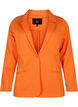 Enkel blazer med knapp, Mandarin Orange, Packshot image number 0