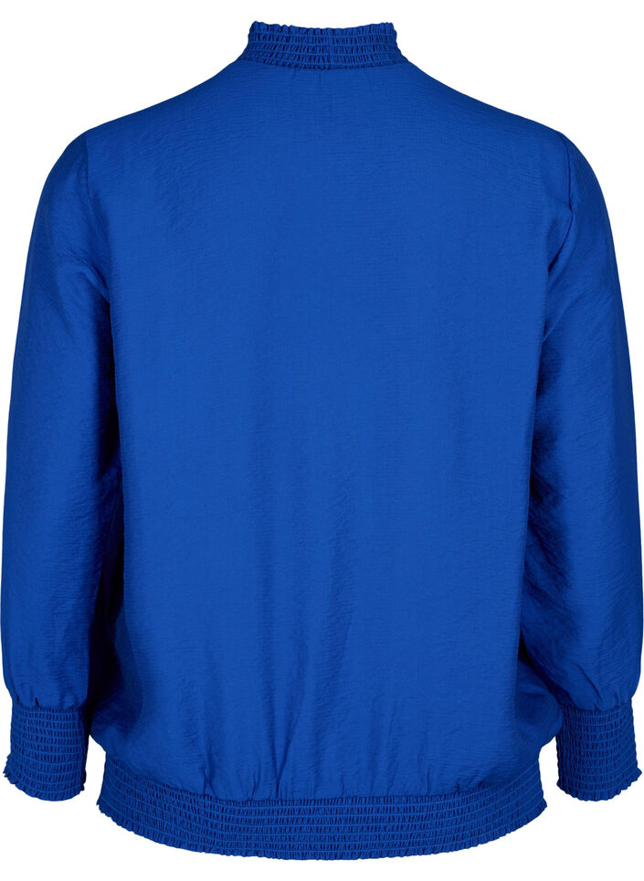 Viskosblus med smock, Surf the web, Packshot image number 1