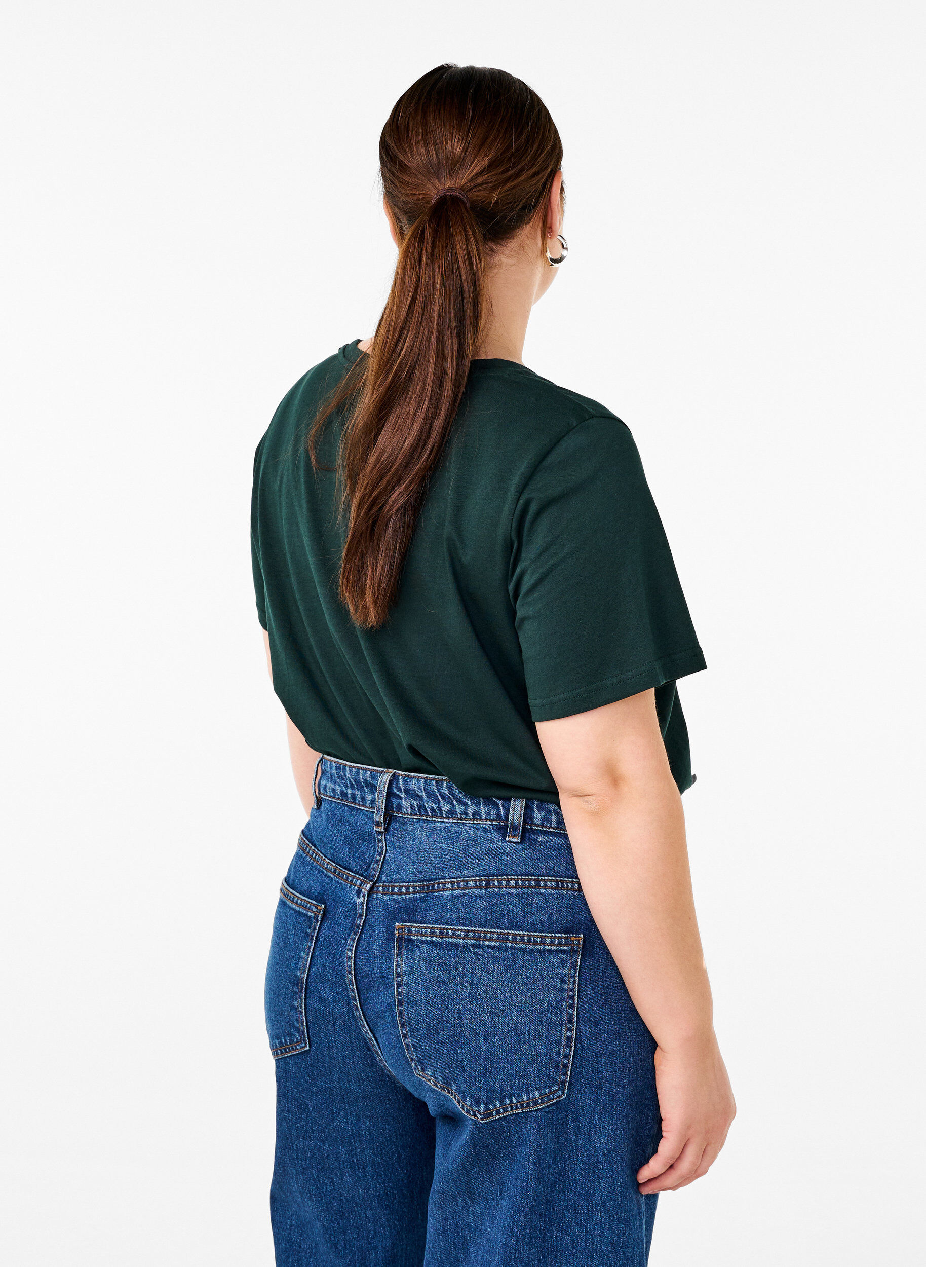 Zizzi Jul-t-shirtar i 100% bomull, Scarab w. Tree, Model image number 1