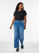 2-pack kort&auml;rmade t-shirtar, Svart, Model image number 1