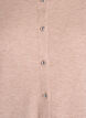 Cardigan med runda knappar, Beige, Packshot image number 2