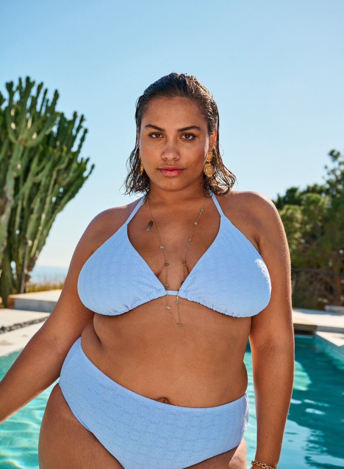 Triangel bikini, , Model